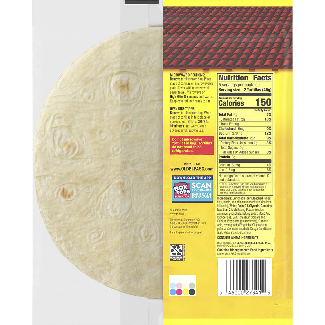 Flour Tortillas, 10count for Tacos & Fajitas Old El Paso